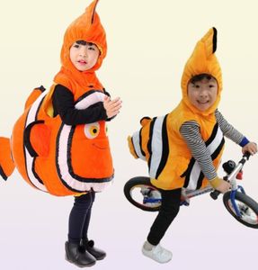 Novos animais fantasia infantil infantil peixe peixe de palhaço da pixar filmes de animação Finding Nemo Halloween Christmas Cosplay Costume3231445