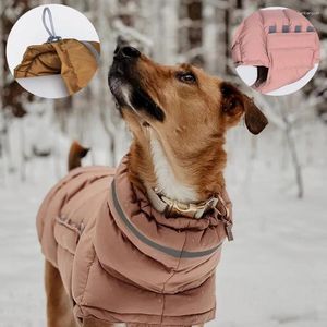 Dog Apparel High Collar Down Jacket Winter Waterproof Pet Clothes For Small Medium Dogs Greyhound Weimaraner Coat Ubranie Dla Psa