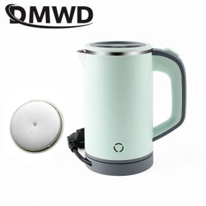 Kettles Electric Kettle Travel Portable varmvattenuppvärmningspanna Cup rostfritt stål Mini TEAPOT KKILING VÄRMER Spottpotten EU US UK AU AU AU