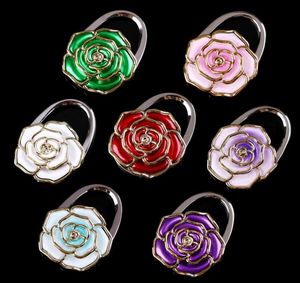 1pc borsetta per borsetta pieghevole pieghevole tavolo durevole gancio supporto fiore regalo di moda portatile per ragazza creativa7799479