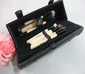 Bobi Brown Makeup Brushes Conjuntos 9pcs Kit Brand Tools B9 Fundação corretiva Powder7621357