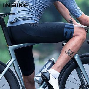 Radsportshorts Inbike Männer Fahrrad fahren kurze Radfahren Anti -Schlupf -Stoff -Shorts Atemaber gepolsterte Männer Gel Pad Cycling Hosen L48