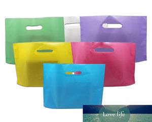 50Pcs Plastic Shopping Bags Handles Reusable Shopping Bag with Handle Boutique Clothes Gift Wedding Party7910996