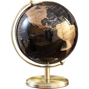 Globe Desktop Decor Globe Geografia Informação Educação Criativa Decoração de casa Acessórios Retro Mundial Globo Moderno Mapa Mundial Globo