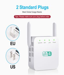 300 Mbps WiFi Repeater 24GHz Range Extender Routers Wirelesrepeater Förstärkaresign Signal Booster 3 Antenna LongRange Expander 10pcs7861897