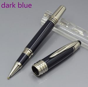 JFK JFK Dark Blue Roller Roller Roller Penna Penna BallPoint Pen Pen Promozione di cancelleria Scrivi Penne Inchiostro Gift1666497