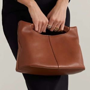 O designer de bolsa de marca vende bolsas femininas com 65% de desconto a bolsa de couro genuíno de couro gentil saco de couro de couro de um ombro crossbody feminino