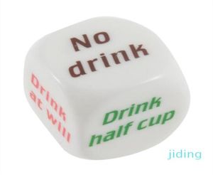 Wholeparty Drink Decider Dice Games Pub Bar Fun Die Toy Gift KTV Bar Game Drinking Dice 25cm 100pcs9009150