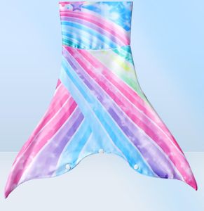 Flickor baddräkt 3st. Mermaid Tail badkläder Kids Mermaid Swim Pool Bathing Suit Princess Beach Bikini Girls Party Cosplay Costumes289063542