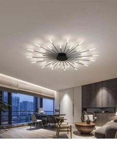Fireworks led Chandelier Pendant Lamps For Living Room Bedroom Home Modern Ceiling Lamp Lighting311J47676421056729