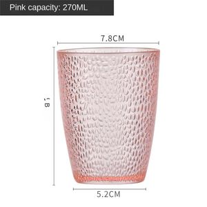 Creative Acrylic Coffee Mug Drinking Bottle Portable Water Cup Transparent Bubble Tea Cup Juice Glass Beer Can Milk Mocha Cups