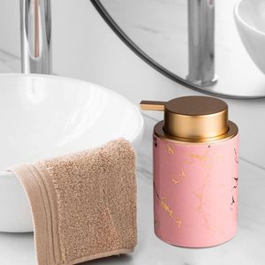 Liquid Soap Dispenser Ceramic Decorative Lotion Bottle Pump Hand for Kitchen Home Bath Office