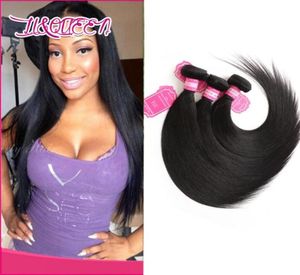 Peruanische indische malaysische kambodschanische brasilianische jungfräuliche Haarwebe 3 Bündel Straight Hair Wave Human Hair Extensions 30inch40inch L62153126