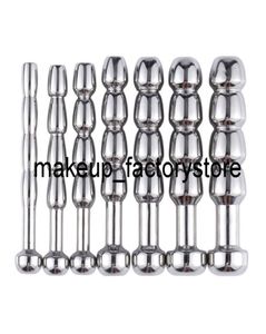 Massage Urethral Dilatation Matel Catheters Anal Beads For Male Sex Toy Butt Plug 567891011mm Penis Stimulation Horse Eye St2916684