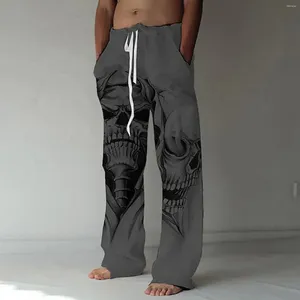 Pantaloni da uomo uomo casual morbido comodo comodo largo gambe larghe gambe che corrono jogger da cantiere y2k abbigliamento pantaloni pantaloni