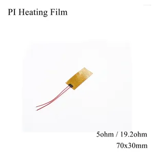 Carpets 70x30mm 5V 12V 24V 110V 220V PI Heating Film Polyimide Adhesive Electric Heater Plate Panel Pad Mat Fuel Foil Oil Engine Tank