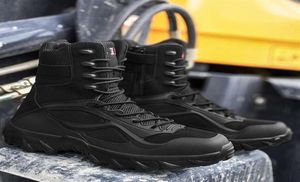 Boots Steel Toe for Men Work Shoes Indestrutível Desert Combate Segurança Exército 3648 9T206S8879418