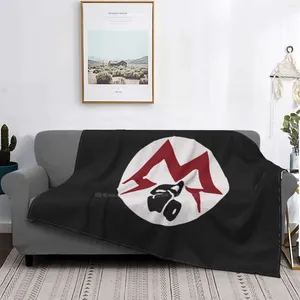 Blankets Metro Rangers For Home Sofa Bed Camping Car Plane Travel Portable Blanket Last Light Exodus 2033 Russia Faction