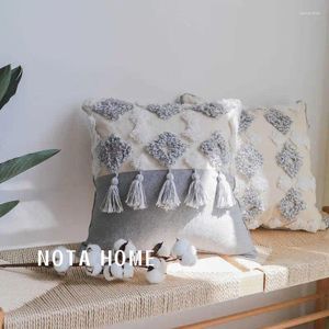 Pillow Sofá nórdico Bohemian Homestay Style Ins Light Luxury Living Room Ced