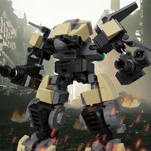 Moc Battletech Military Armor Robotビルディングブロックセットメカ兵士レンガのアイデア子供のためのおもちゃ誕生日プレゼントドロップシッピング