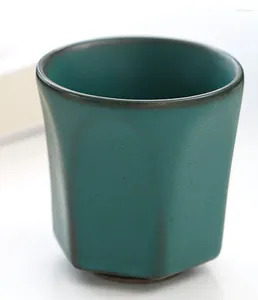 Cups Saucers Vintage Ceramic Tea Cup Japanese Style Teacup Retro Small Bowl Single