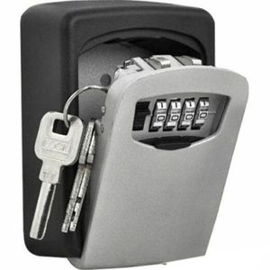 4 Digit Wall Mounted Key Safe Box Outdoor High Security Code Lock-Storage232Q