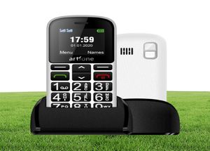 Artfone CS188 Big Button Telefon komórkowy dla starszych zaktualizowanych telefonów komórkowych GSM z przyciskiem SOS Numer Talking Numer 1400 mAh Bateria1327527