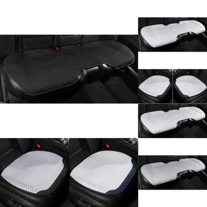 New Car Cover Silk Front Rear Seat Protector Universal Skin-friendly Chair Cushion Summer Auto Interior Accessories