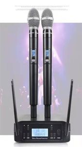 Microphone Wireless GMARK GLXD4 Professional System UHF Dynamic Mic Automatic Frequency 80M Party Stage Host Church Microphones383688871
