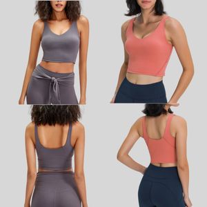 Designer tank top women Underwear Tanks Align Tanktop Bra Yoga Outfit Women Summer Sexy T Shirt Solid Sexy Camisoles Tops Sleeveless Fashion Vest tank tops for women