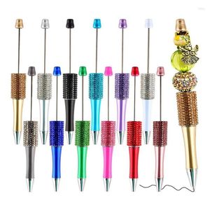 Party Favor 20Pcs Diamond Beaded Pen DIY Pens Wedding Souvenirs For Guests Gift Birthday Guest Favors Durable