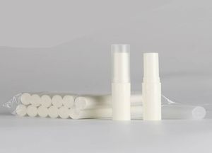 24Pcs 4g Empty Lipstick Lip Balm Tube Container Holder Lip Gloss Case Tube Bottle for DIY Rice White7712910