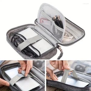 Watch Boxes Travel Storage Bags For Cable Portable Electronics Organizer Charger Power Bank Zipper Accessories Case