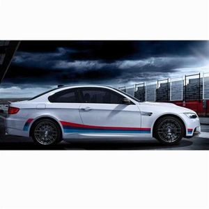 2PCS SET CAR 3COLOR BODY Sticker BK Водонепроницаемая для наклеивания BMW.