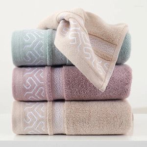 Towel T006A Soft Jacquard Thick Strongly Water Absorbent Adult Bathroom Beach Cotton Face