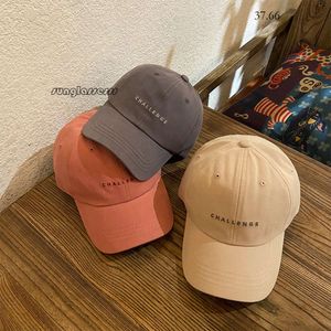 Cap da baseball Lettera di lingua anatra femminile INS Edizione coreana Edizione Outdoor Leisure Versatile Student Shade Baseball Cappello Nuova tendenza