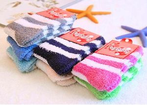 10PairsLot Winter Warm Socks For Women High Quality Towel Warm Fuzzy Socks Candy Color Thick Floor Thermal15152373
