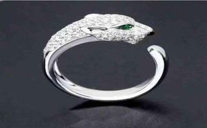 Bingbing wentylatora może dostosować pierścień Panther i Diamond Hand z modną osobowością 188T7741928