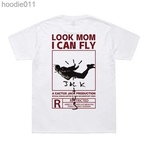 Męskie bluzy bluzy Nowa przybycie Summer T-Shirt Look Mom Can Found Print T-shirt męskie Swag Hip Hop Street Ubranie C24325