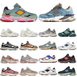 Buty designerskie buty grzybowe Blossom Sneakers Cookie 9060s Running Mens Runners Białe szary Triple Black Treners Women Quartz Blue 2002R Haze 9060 Cherry Og 2002r