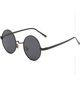 Óculos de sol Vega óculos de óculos vintage redondos homens polarizados Mulheres 80s 90s Retro Small Circle Spectacles 80452491712