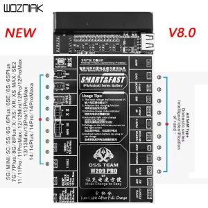 Trimmers W209 Pro 2 in 1 Battery Activation Board for Iphone 5 14 Pro 13 Mini 13 Pro Max Samsung Xiaomi Circuit Board Charging Tester