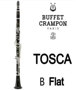 Zupełnie nowy Buffet Crampon Professional drewno klarnet tosca sandałowy drewno Ebony profesjonalny klarnetstudent model Bakelite1408532