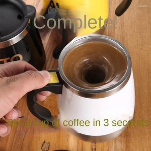 Mugs Automatic Mixing Cup Fully Magnetic Tiktok Magnetized Coffee USB Charging
