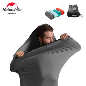 Gear Naturehike Sagreador de dormir Liner Ultralight Elastic Smanch Sagador Lençol de viagens Folha de hotel, caminhada ao ar livre, camping saco de dormir Liner