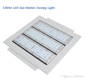 UL DCL ETL 150W benzin istasyonu lambası LED gölgelik hafif endüstriyel fabrika yüksek körfezi ortalama sürücü 90277v 120lm w Ticari hücre L3346459