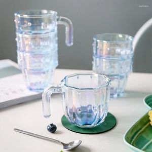 Wine Glasses Ins Wind Glass Cactus Cup Single Tea Milk Coffee Cute Water Juice Transparent Simple Boxed Gift