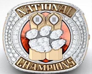 2018 2019 Clemson Tigers final campeonato nacional Ring Men Gift Wholesale Drop Shipping5657841