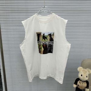 23SS High Version B Family Summer Camisole T-shirt unisex Loose Casual Breattable Vest
