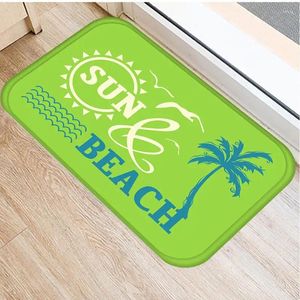 Bath Mats Anti-slip Mediterranean Mat Bathroom Kitchen Bedroon Floor Home Entrance Rugs Kids Prayer 40 60cm DD253